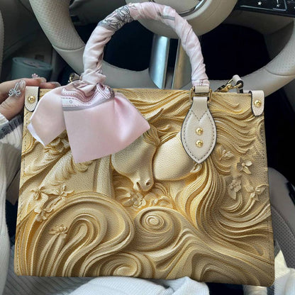 Lorva Horse Leather Bag Celestial Horse Embrace