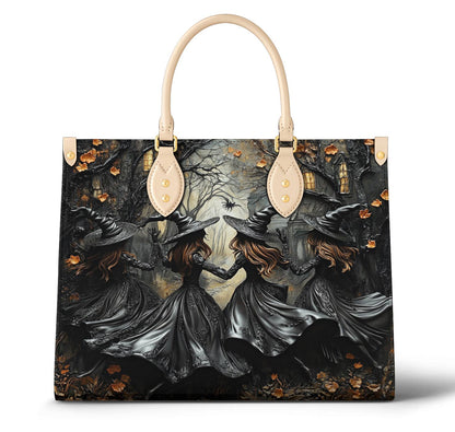 Witch Lorva Leather Bag Mystic Forest Dance