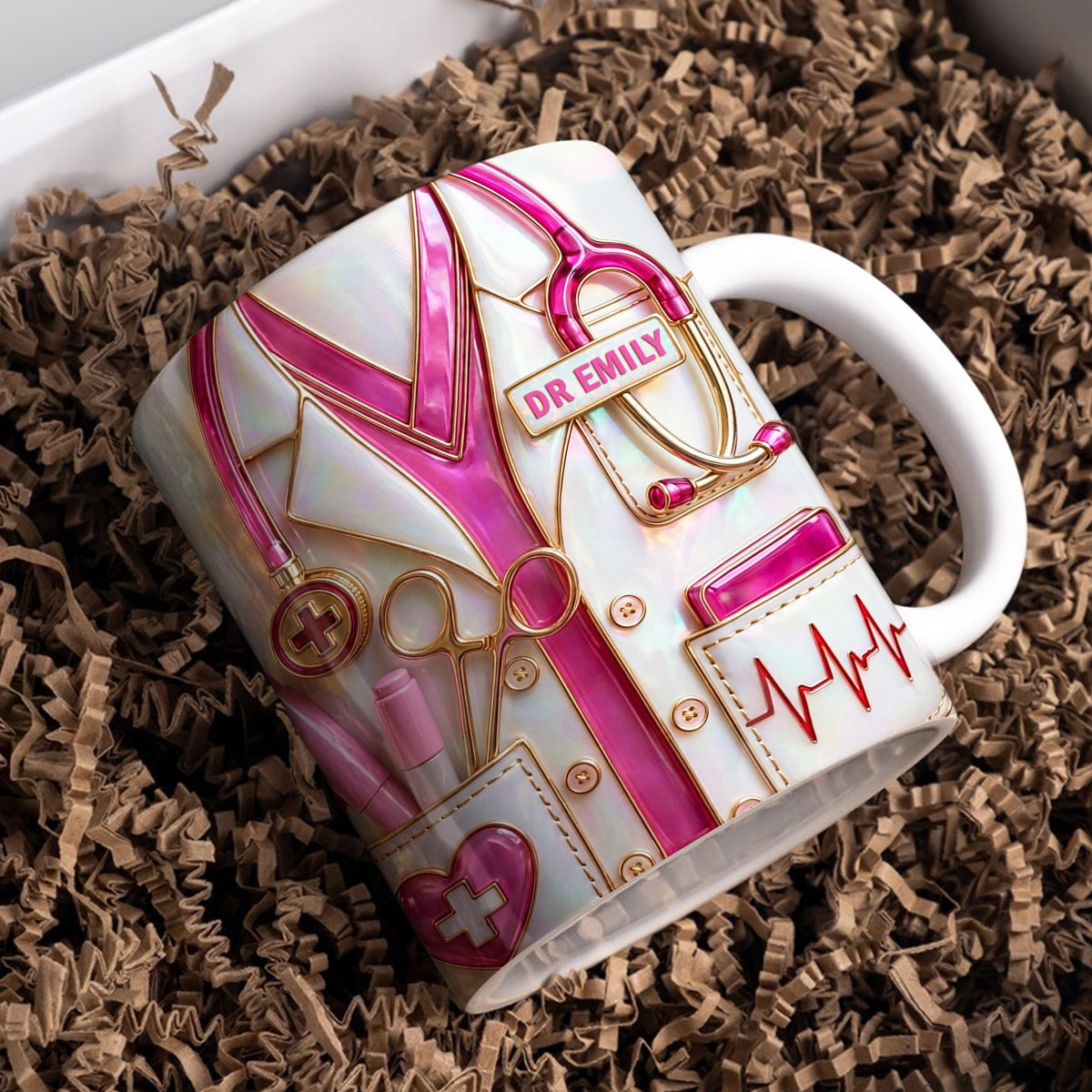 Lorva Personalized Nurse Mug