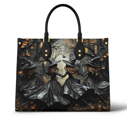 Witch Lorva Leather Bag Mystic Forest Dance