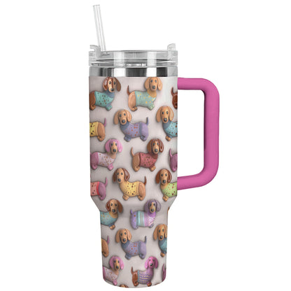Lorva Tumbler Pretty Dachshund