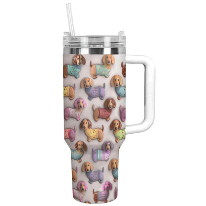 Lorva Tumbler Pretty Dachshund