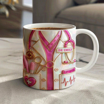 Lorva Personalized Nurse Mug