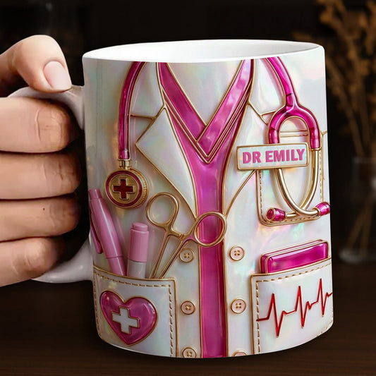 Lorva Personalized Nurse Mug