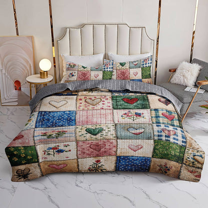 Lorva All Season Quilt 3-Piece Set Nature’s Symphony