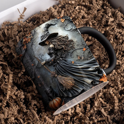 Lorva Witch Accent Mug Dark Magic Witch