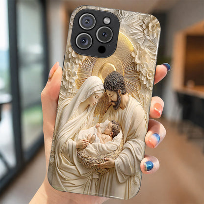 Lorva Phone Case Happy Holy Family