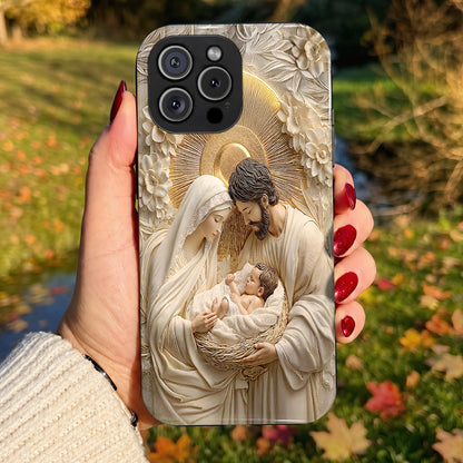 Lorva Phone Case Happy Holy Family