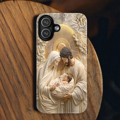 Lorva Phone Case Happy Holy Family