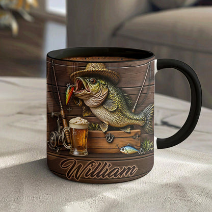 Lorva Personalized Mug Gone Fishing