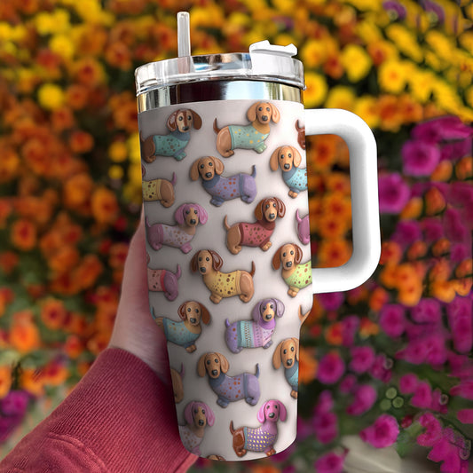 Lorva Tumbler Pretty Dachshund