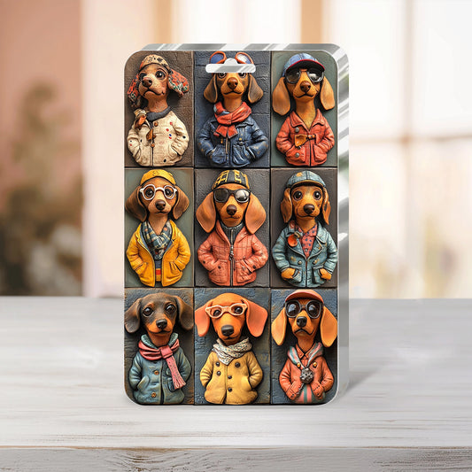 Dachshund 2D Print Acrylic Plaque The Fashion Pack