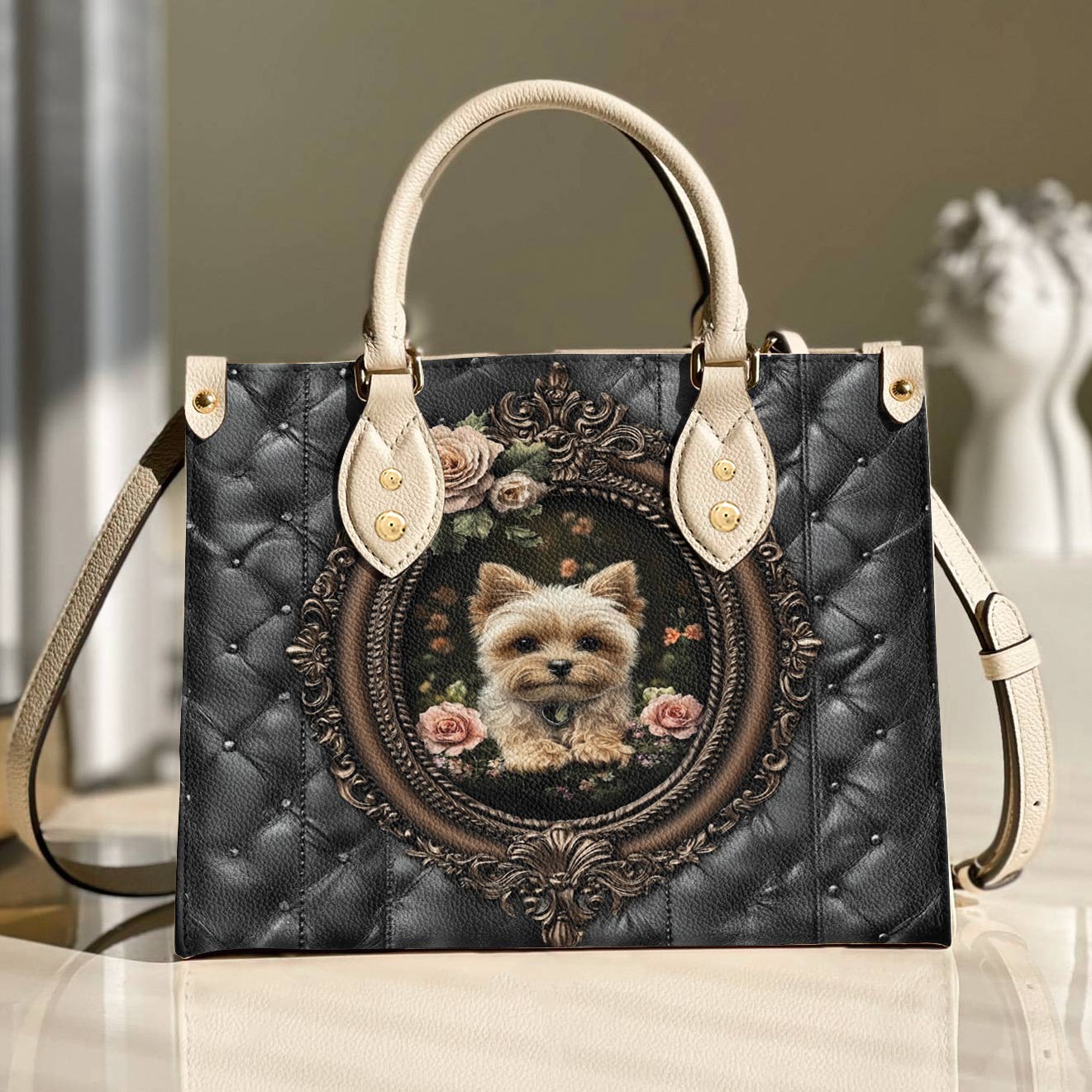 Lorva Yorkie Leather Bag Victorian