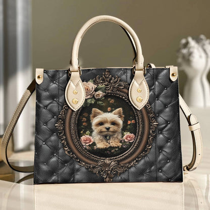 Lorva Yorkie Leather Bag Victorian