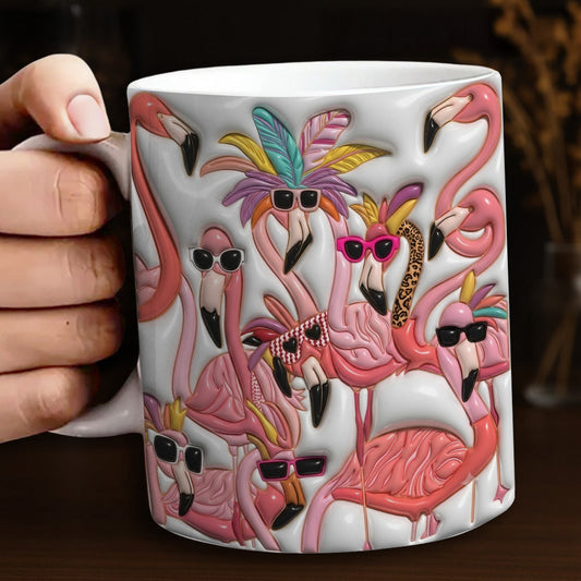 Lorva Flamingo Mug Charming Lady