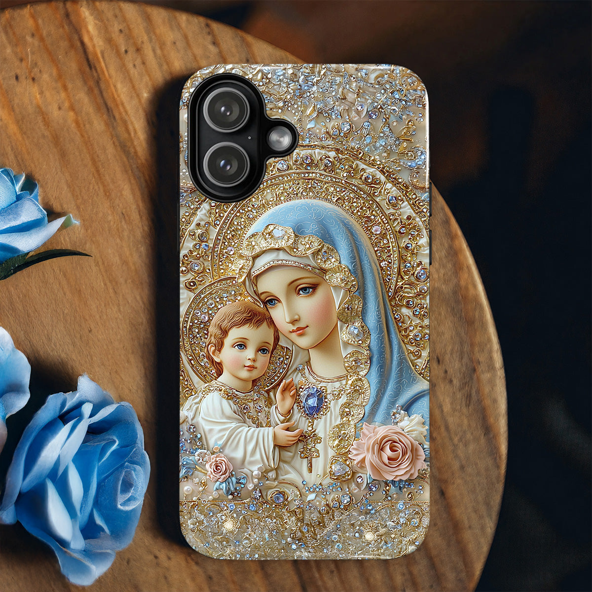 Lorva Phone Case Divine Mother’s Embrace