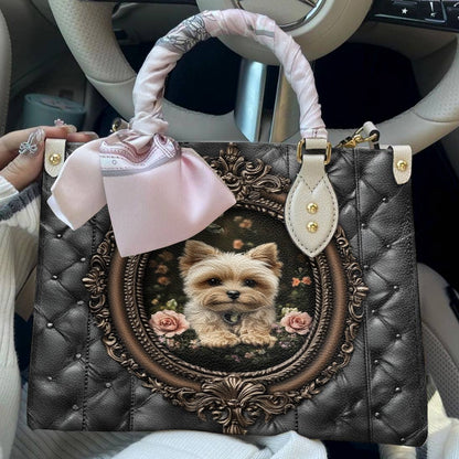 Lorva Yorkie Leather Bag Victorian