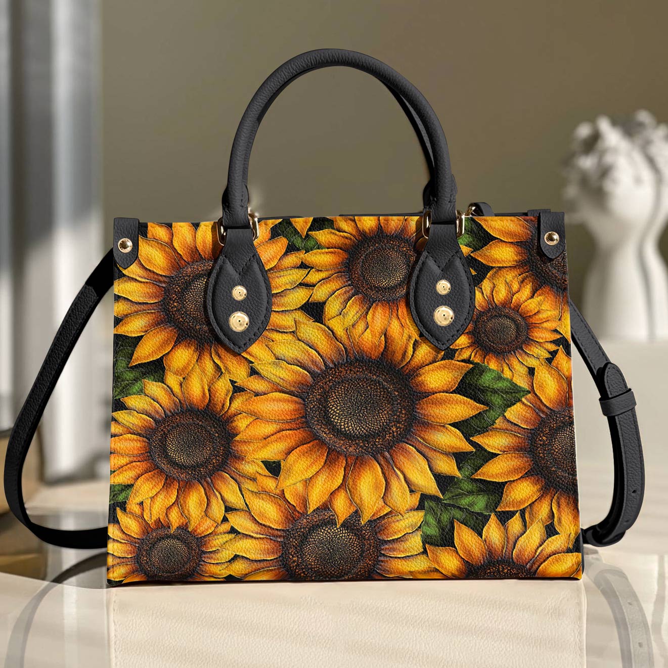 Lorva Leather Bag Sunlit Elegance