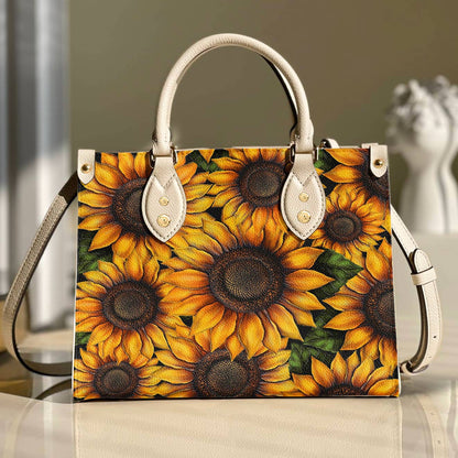 Lorva Leather Bag Sunlit Elegance