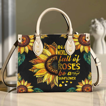 Lorva Leather Bag Be a Sunflower