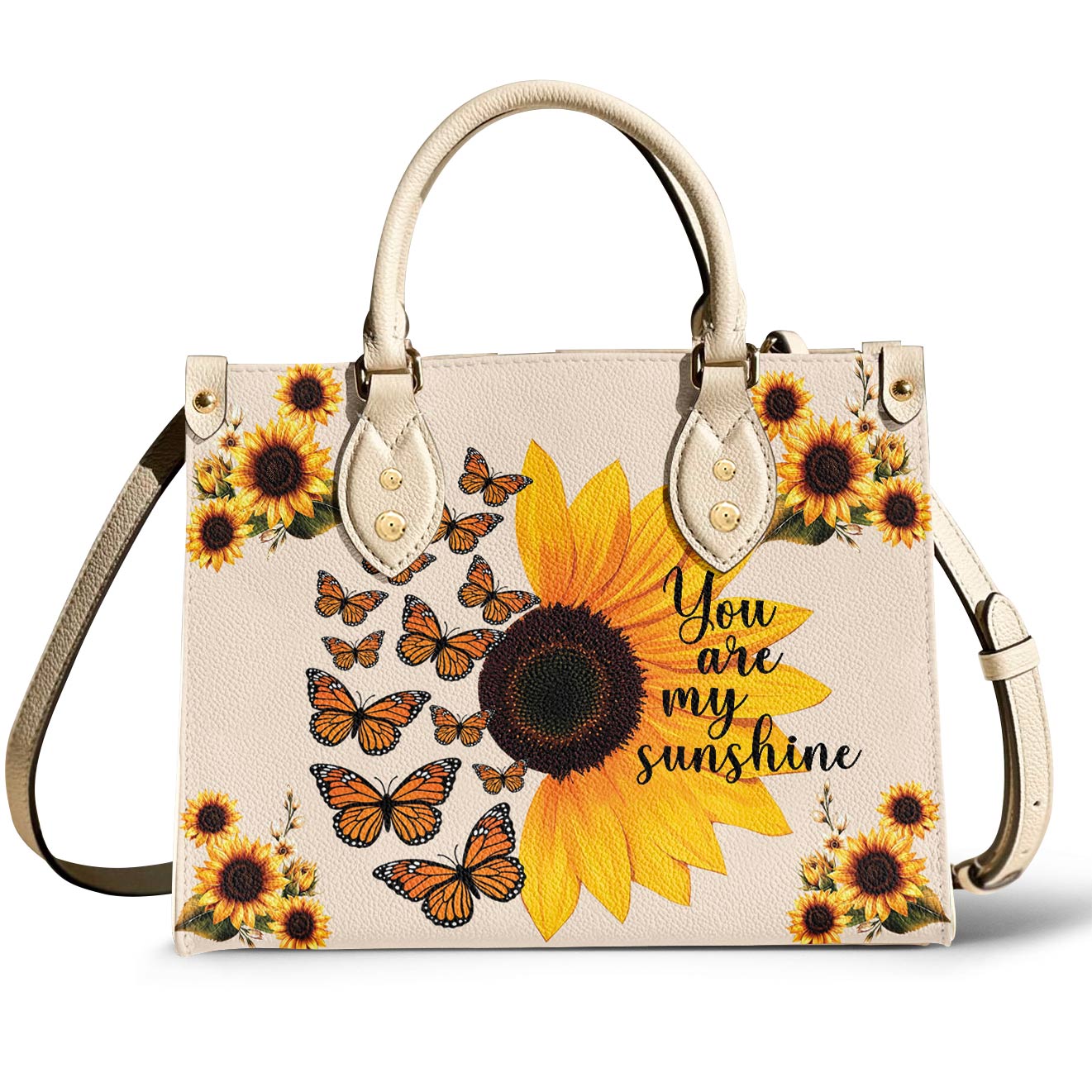 Lorva Leather Bag You Are My Sunshine