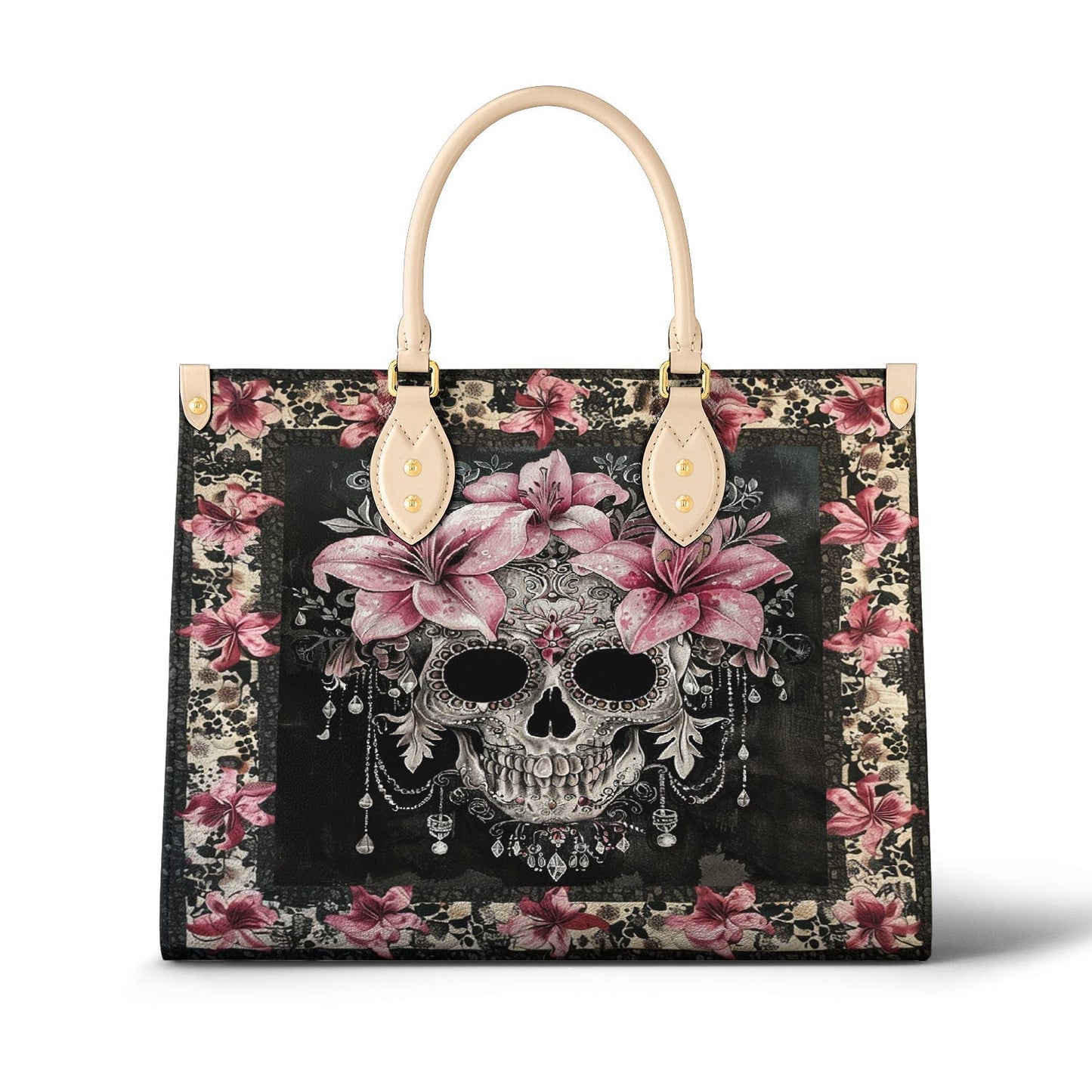 Lorva Leather Bag Lily's Enchanted Bloom