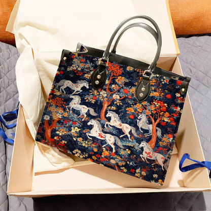 Lorva Leather Bag Enchanted Horses