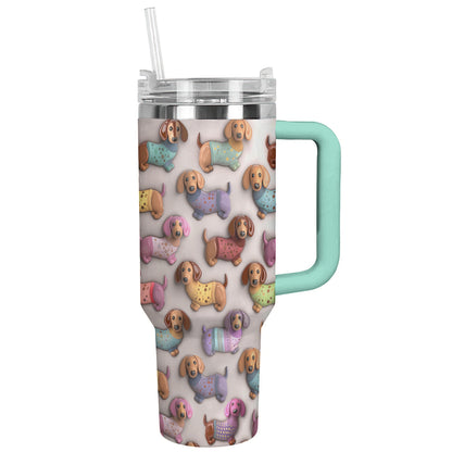 Lorva Tumbler Pretty Dachshund