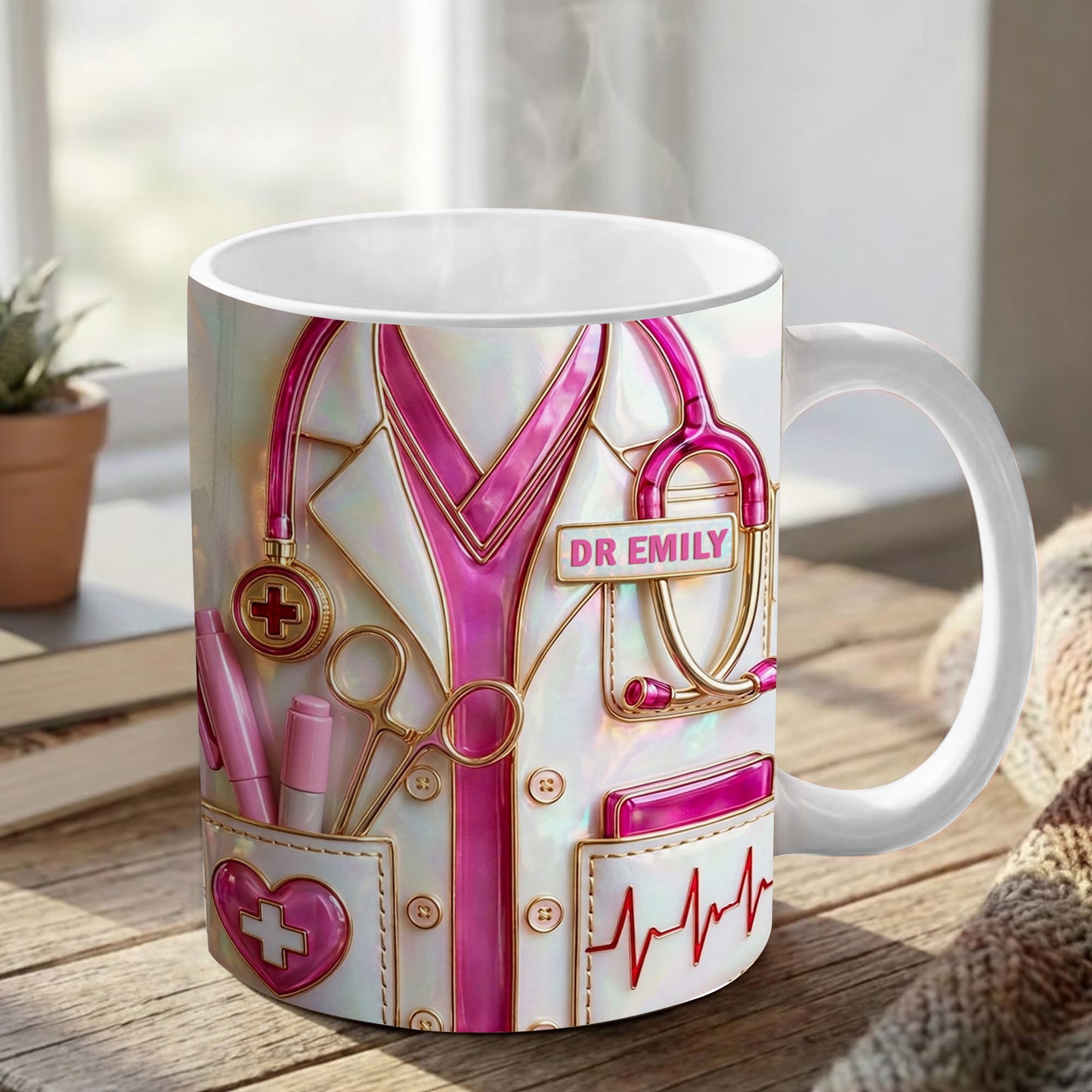 Lorva Personalized Nurse Mug