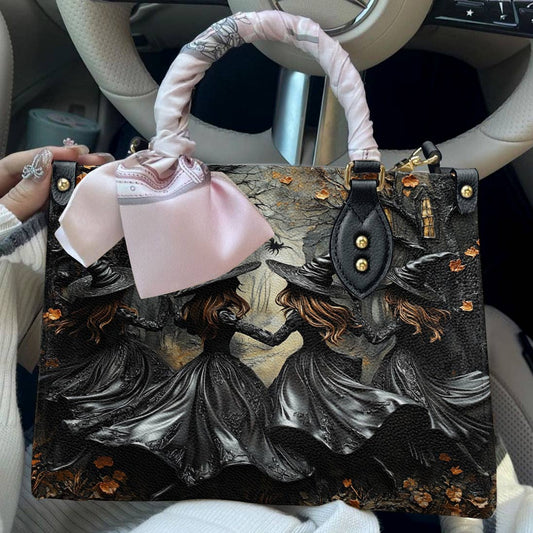 Witch Lorva Leather Bag Mystic Forest Dance