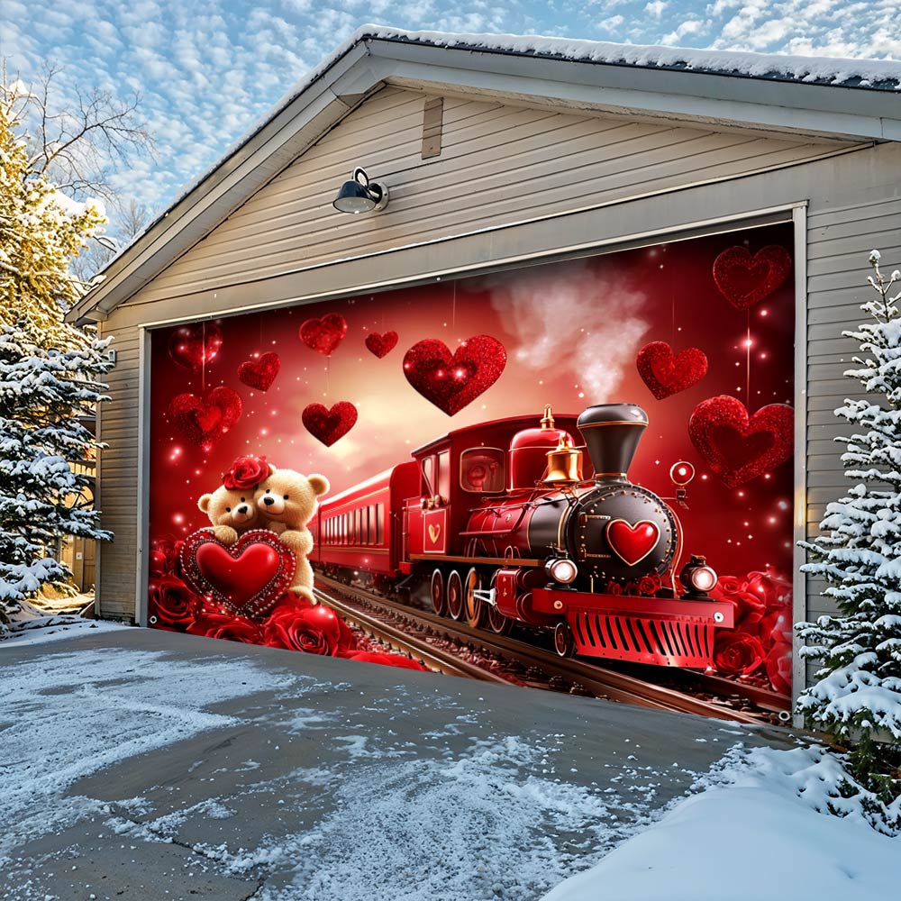 Lorva Garage Door Banner Decoration Sweetheart Express