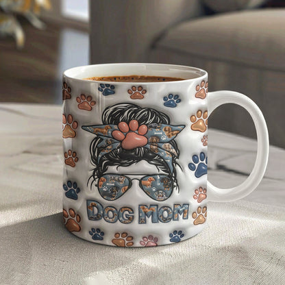 Lorva Dachshund Flat Print Mug Dog Mom