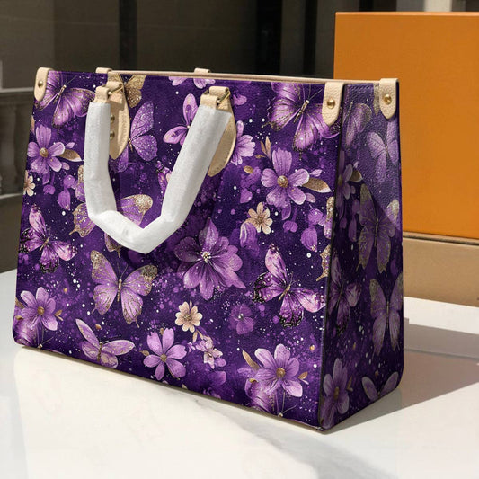 Lorva Leather Bag Velvet Wings