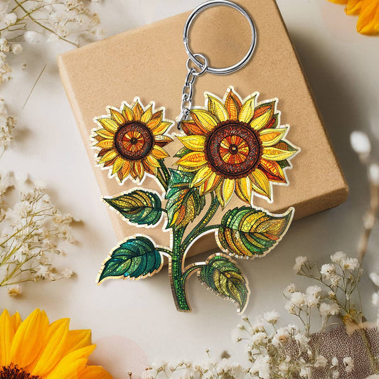 Lorva Keychain Sunflower Mama