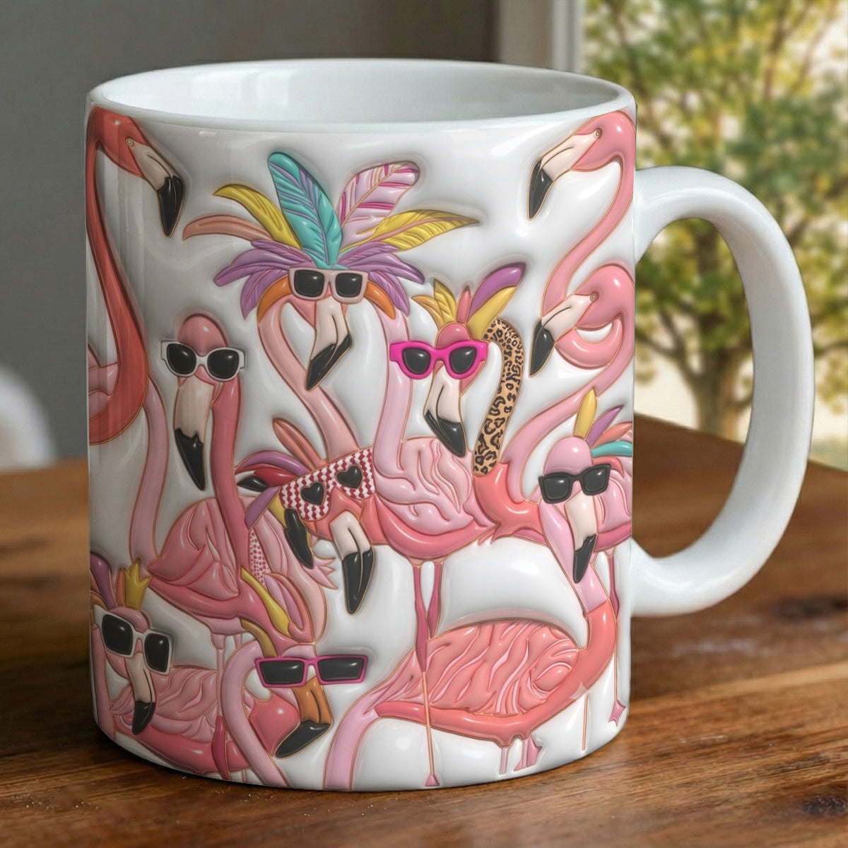 Lorva Flamingo Mug Charming Lady