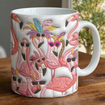 Lorva Flamingo Mug Charming Lady
