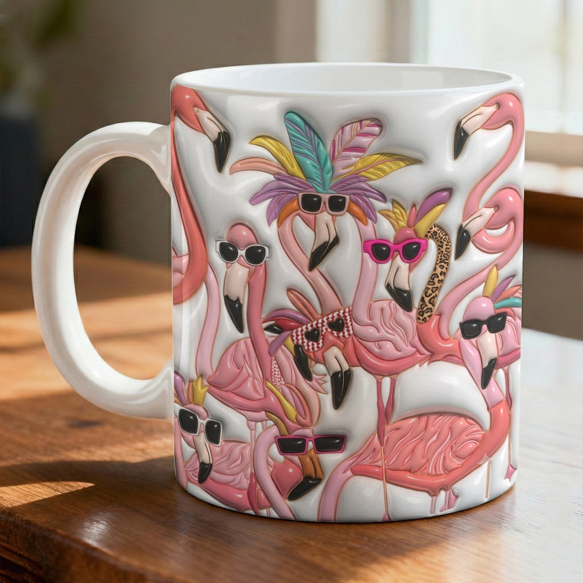 Lorva Flamingo Mug Charming Lady