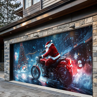 Lorva Christmas Garage Door Banner Decoration Frenzy