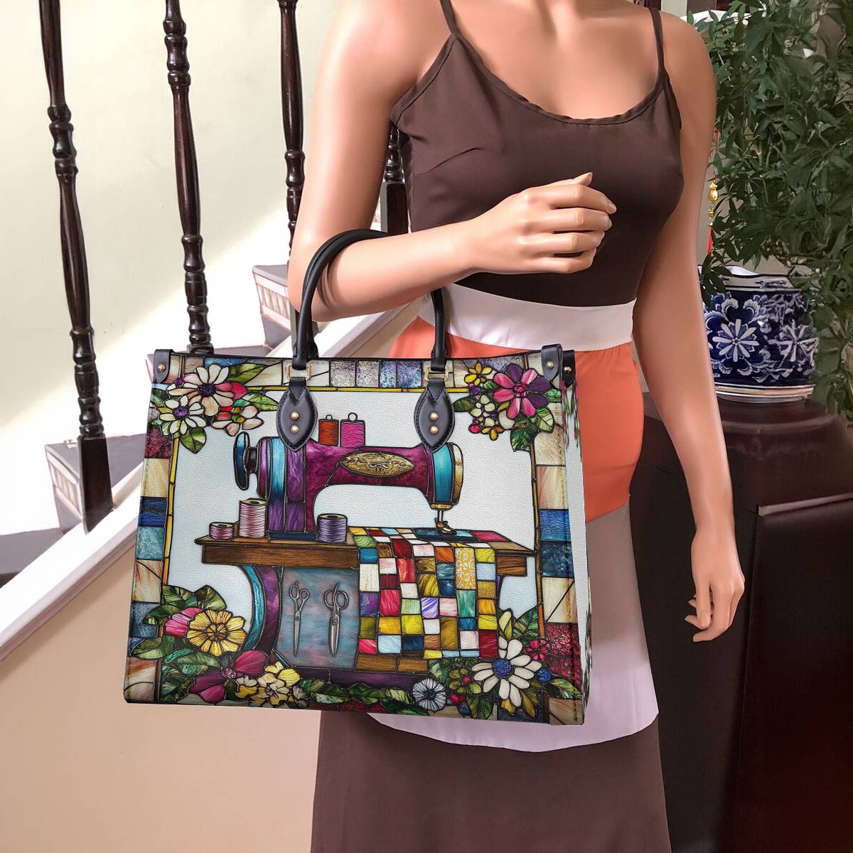 Lorva Leather Bag The Quilter’s Window