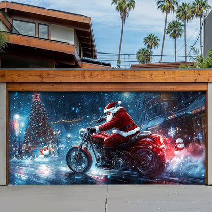 Lorva Christmas Garage Door Banner Decoration Frenzy