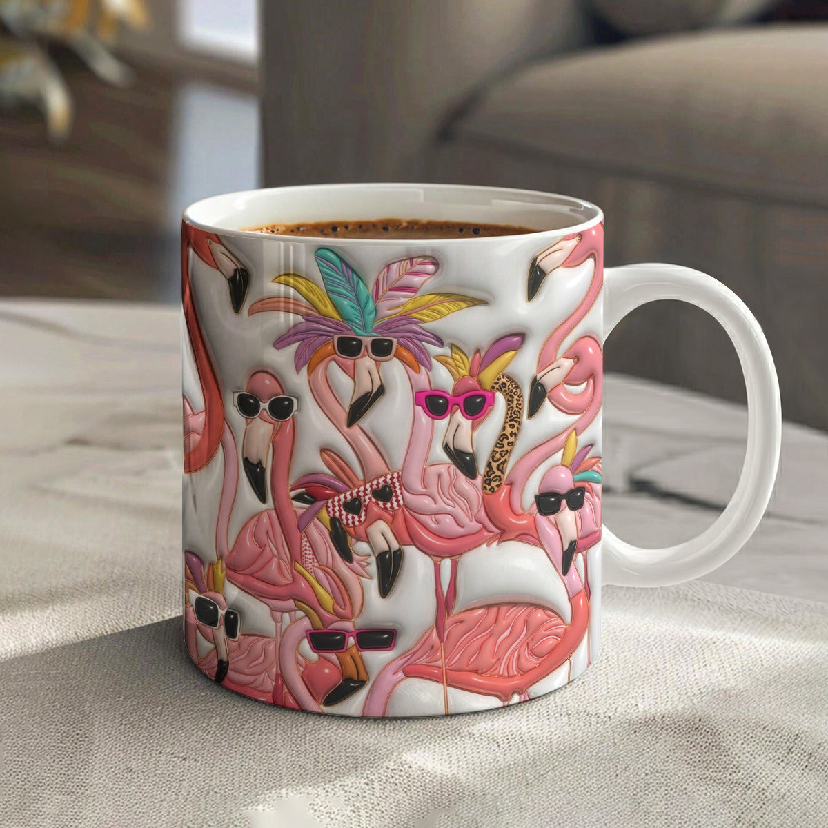 Lorva Flamingo Mug Charming Lady