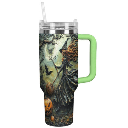 Witch Lorva Tumbler Halloween Time