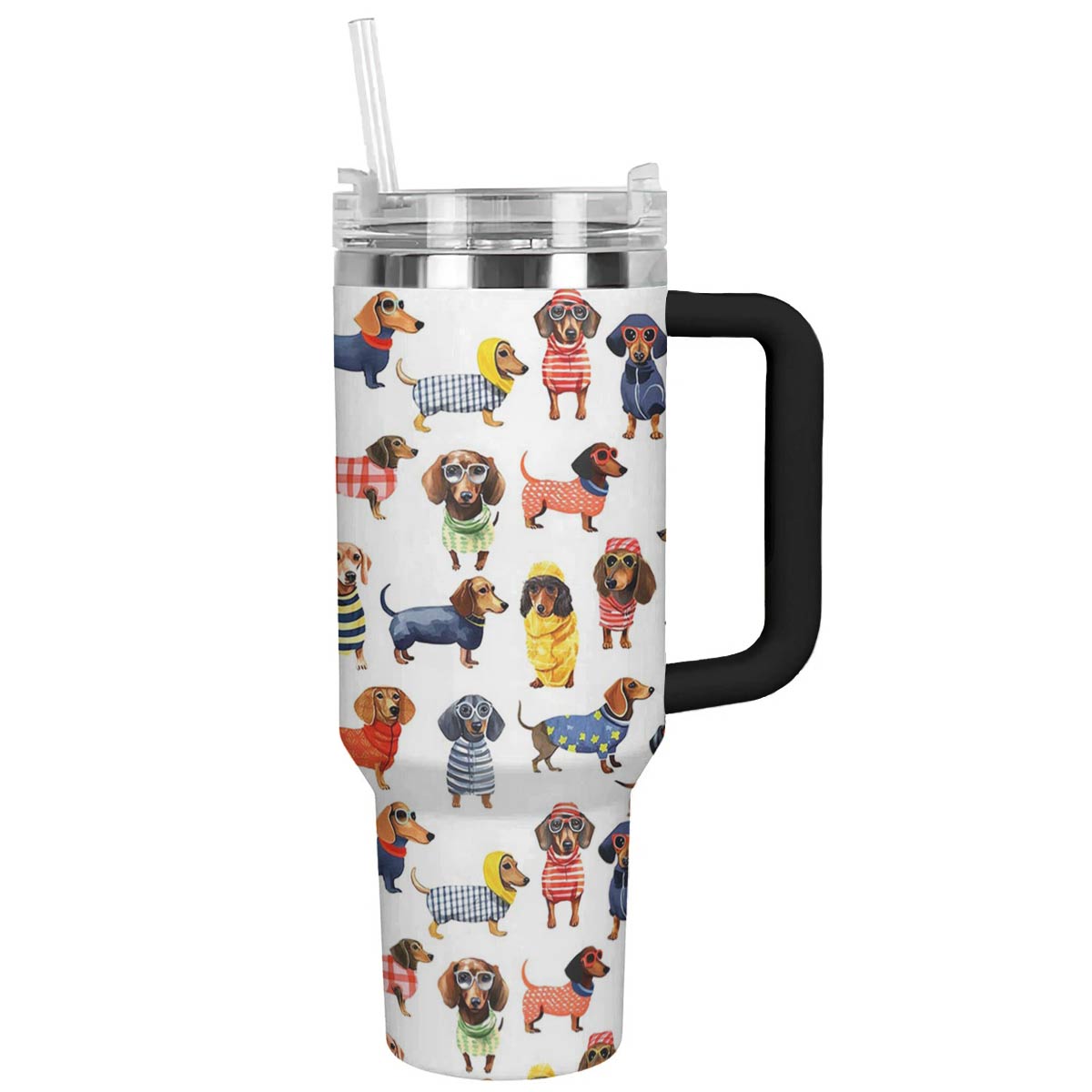 Lorva Tumbler Stylish Dachshund