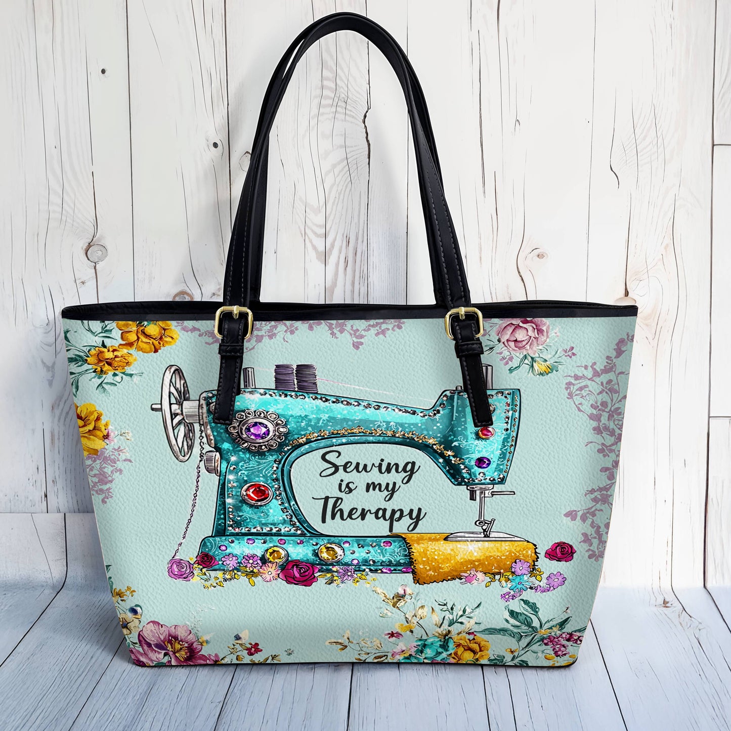 Lorva Sewing Leather Tote Bag TheraSew