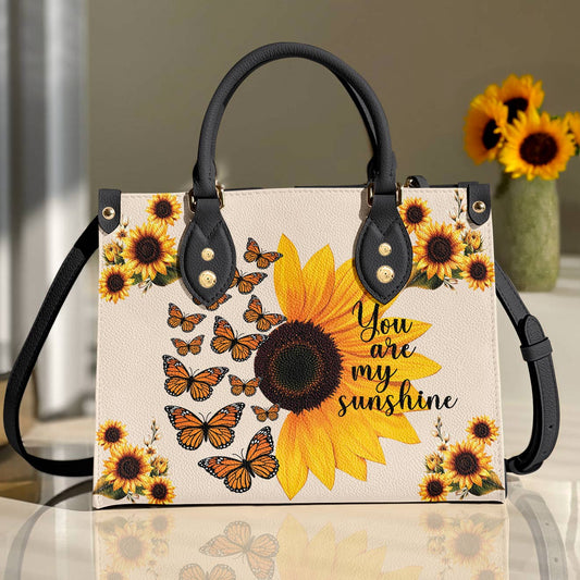 Lorva Leather Bag You Are My Sunshine