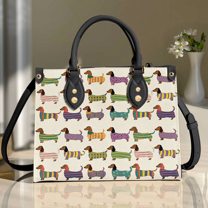 Lorva Dachshund Leather Bag Amazing And Stylish