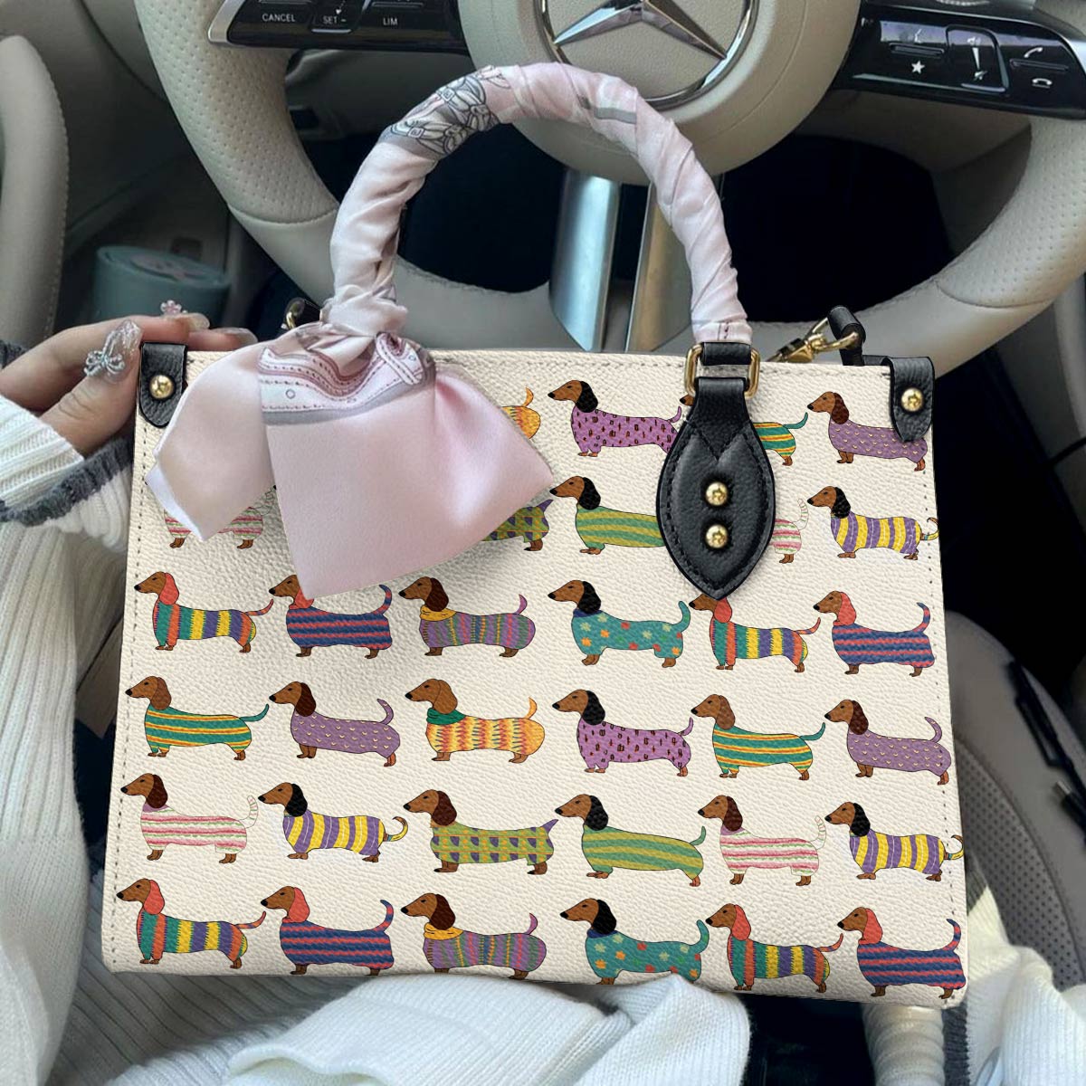 Lorva Dachshund Leather Bag Amazing And Stylish