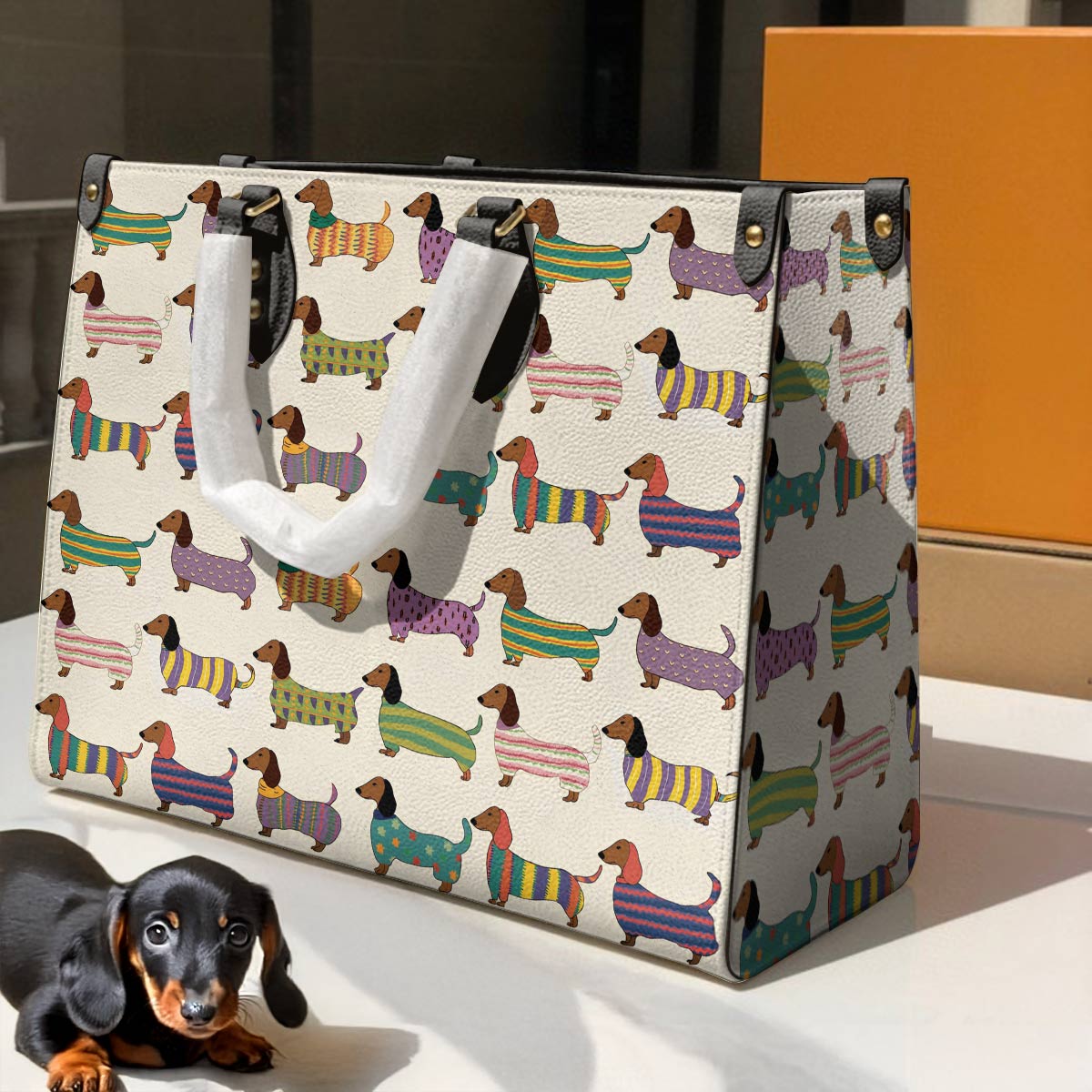 Lorva Dachshund Leather Bag Amazing And Stylish