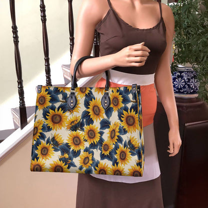 Lorva Leather Bag Twilight Sunflower