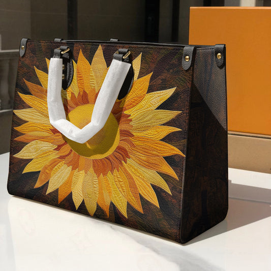 Lorva Leather Bag Sunny Bloom